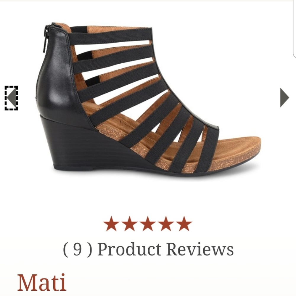 Sofft Mati Caged wedge sandal